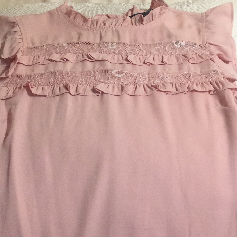 Forever 21 pink blouse